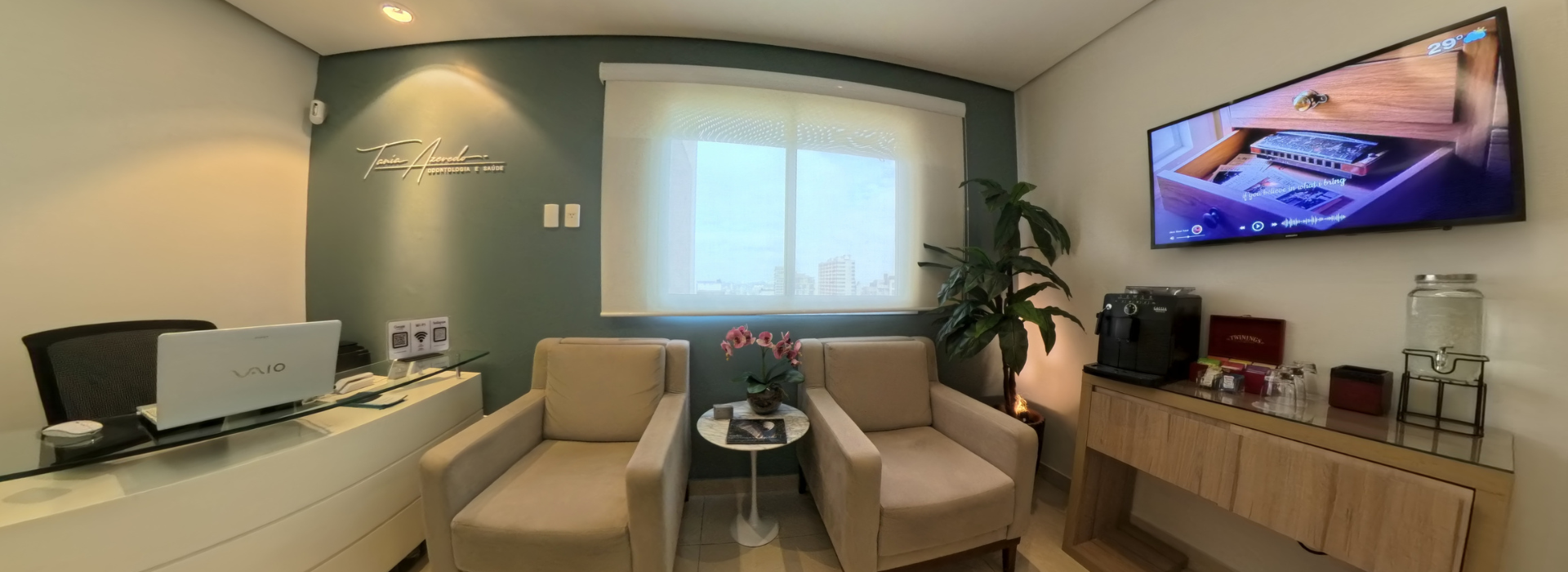 Recepção - Tânia Azevedo Odontologia
