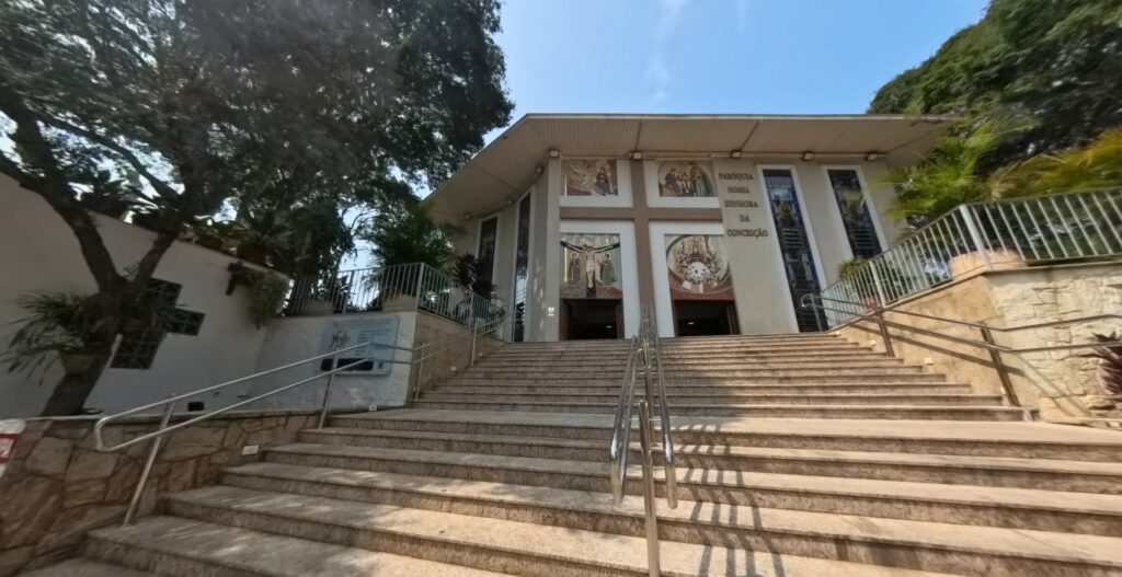 Acesso Principal - Paróquia Nsa da Conceição.