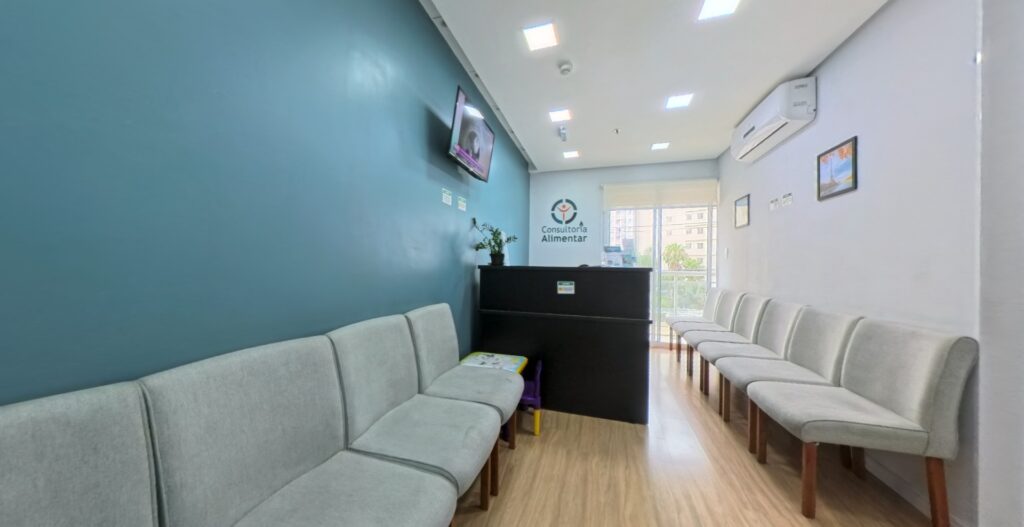 Foto Recepção da Clínica Consultoria Alimentar